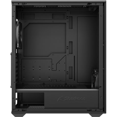 Custodia midi tower Sharkoon VK3 (nera | 2x USB-A)