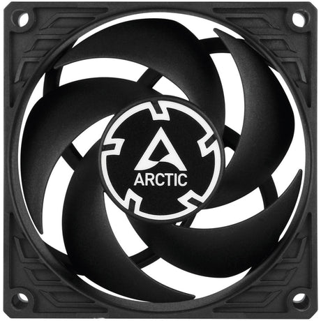 Ventola per case Arctic p8 pwm pst (nera, 80 x 80 x 25 mm)