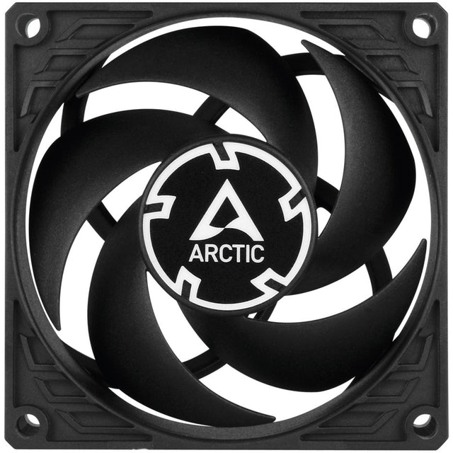 Ventola per case Arctic p8 pwm pst (nera, 80 x 80 x 25 mm)