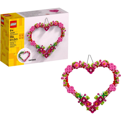 Lego 40638 decorazione stagioni e occasioni a forma di cuore