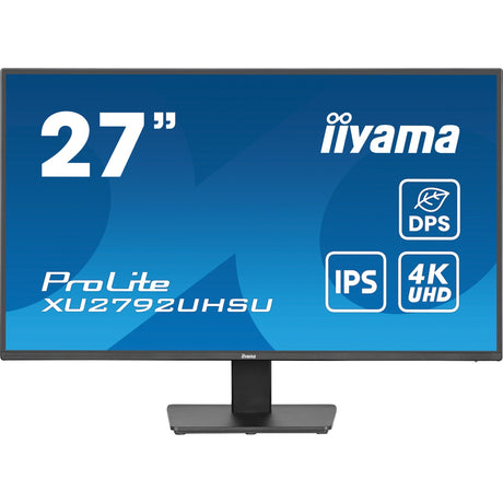 Monitor Iiyama prolite xu2792uhsu-b6 27 4k uhd (nero, hdmi, display port, 3x usb-a, usb-b, usb-c)