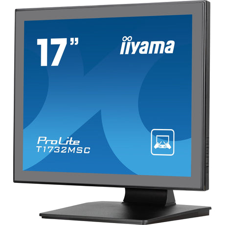 Monitor touchscreen Iiyama prolite t1732msc-b1sag 17 (nero (opaco), HDMI, porta display, VGA, USB-B)