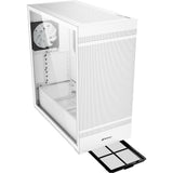 Custodia midi tower Sharkoon Rebel C50 RGB bianca (bianco | 2x USB-A | 1x USB-C | RGB | vetro temperato)