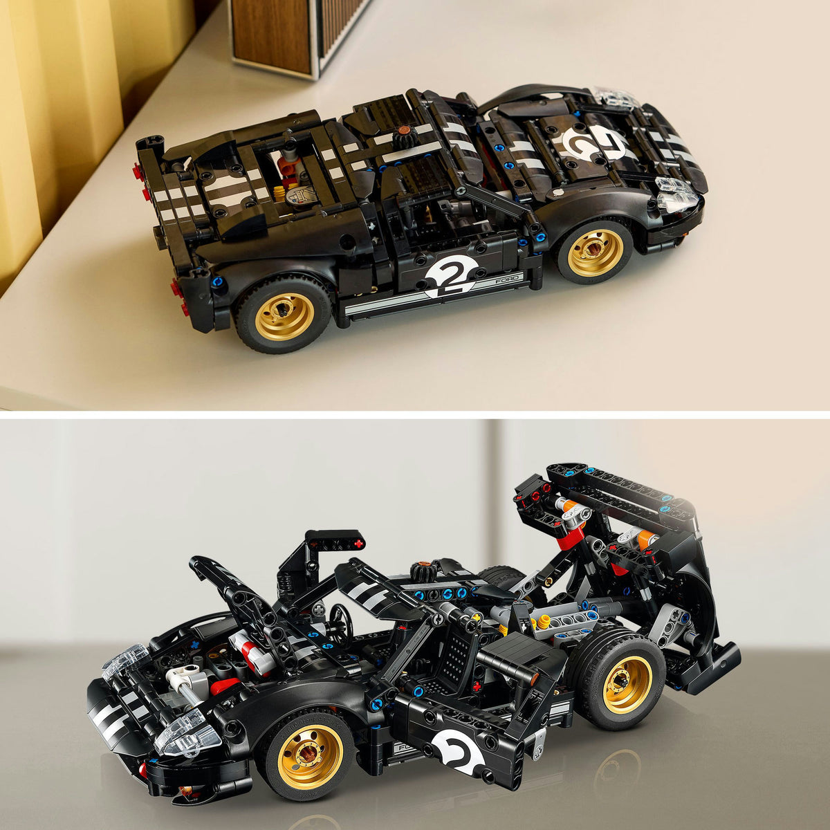 Lego Technic 42223 Auto da corsa Ford GT40 MKII del 1966