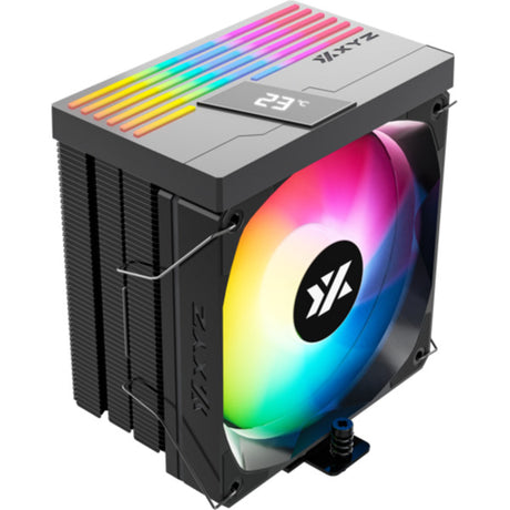 Dissipatore CPU Xyz PC Gear Thermax 4 Pulsar A-RGB (Nero, ARGB, PWM)