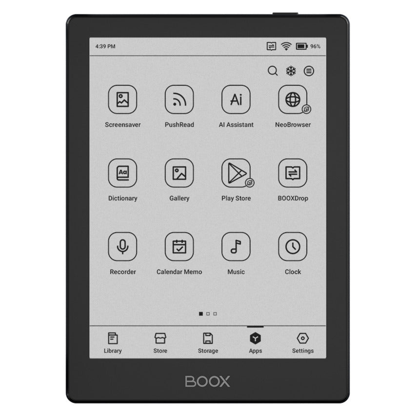 e-reader Boox go 6 (nero, 2 GB | 32 GB | Android 11)
