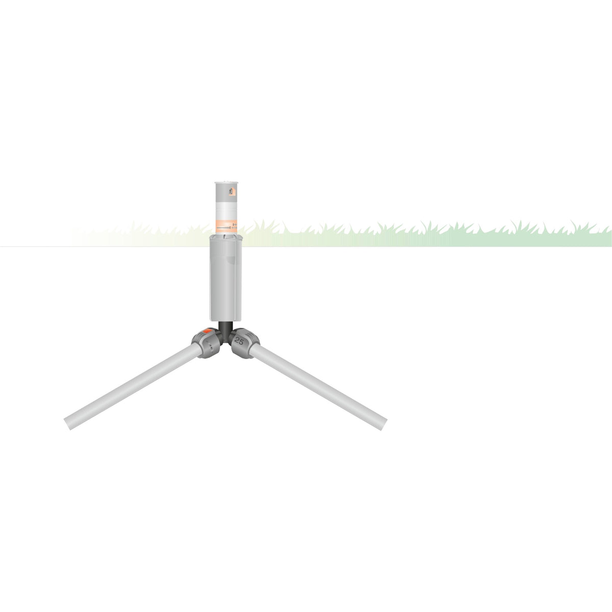 Pezzo angolare Gardena | Filetto maschio 25mm x 3 4'' - 2783-20 - 2783-20