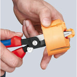 Pinza per installazione elettronica Knipex 13 92 200 (rosso blu)