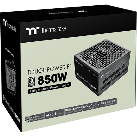Alimentatore modulare Thermaltake Toughpower pt da 850 watt (1x 12v-2x6, 4x pcie)