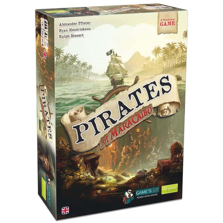 Rete europea di giocatori Gioco da tavolo Pirati di Maracaibo (inglese, 1 - 4 giocatori, 90 minuti, da 13 anni)