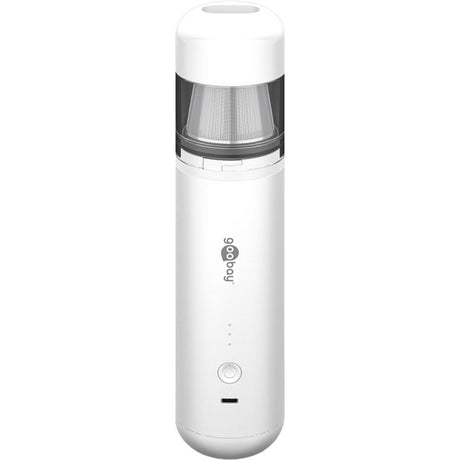 Mini aspirapolvere senza fili Goobay aspirapolvere portatile avanzato (bianco)