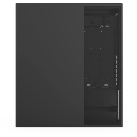 Custodia midi tower Nzxt h7 flow (2024) (nera | 2x USB-A | 1x USB-C | vetro temperato)