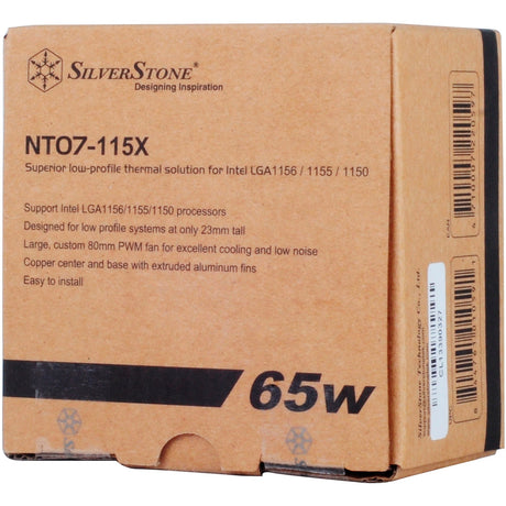 Dissipatore CPU Silverstone Nitrogon NT07-115x (connessione PWM, profilo ultra basso)