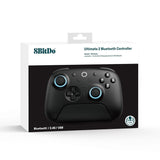 Controller Bluetooth 8bitdo Ultimate 2 (nero, PC, Switch 2, Bluetooth USB-C 2,4 GHz)
