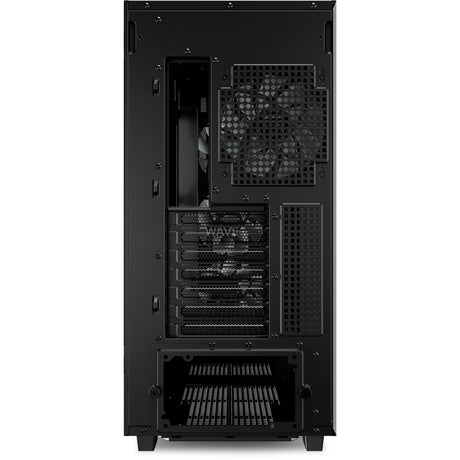 Custodia midi tower Sharkoon ribelli c70g rgb (colore legno nero | 2x usb-a | 1x usb-c | rgb | vetro temperato)