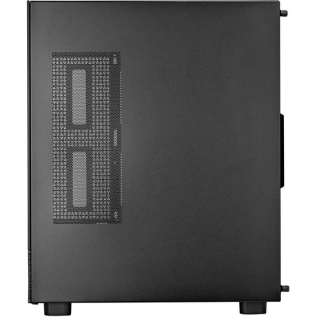 Custodia mini tower Silverstone lucid 04 (nero | 2x USB-A | 1x USB-C | RGB | vetro temperato)