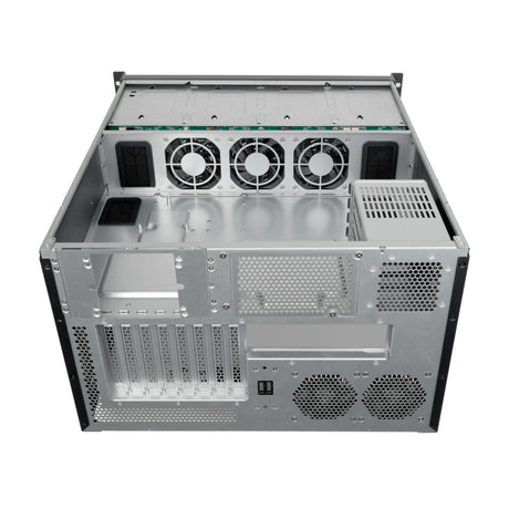 Silverstone rm61-312, rack, contenitore per server (nero | 6u)