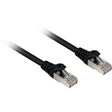 Cavo di rete Sharkoon sftp, rj-45 con cat.6a (nero, 2 metri, senza alogeni)