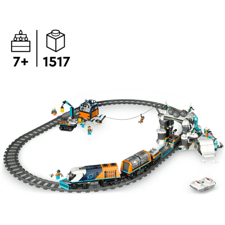 Lego City Treno di ricerca al Polo Nord giocattolo per veicoli - 60470