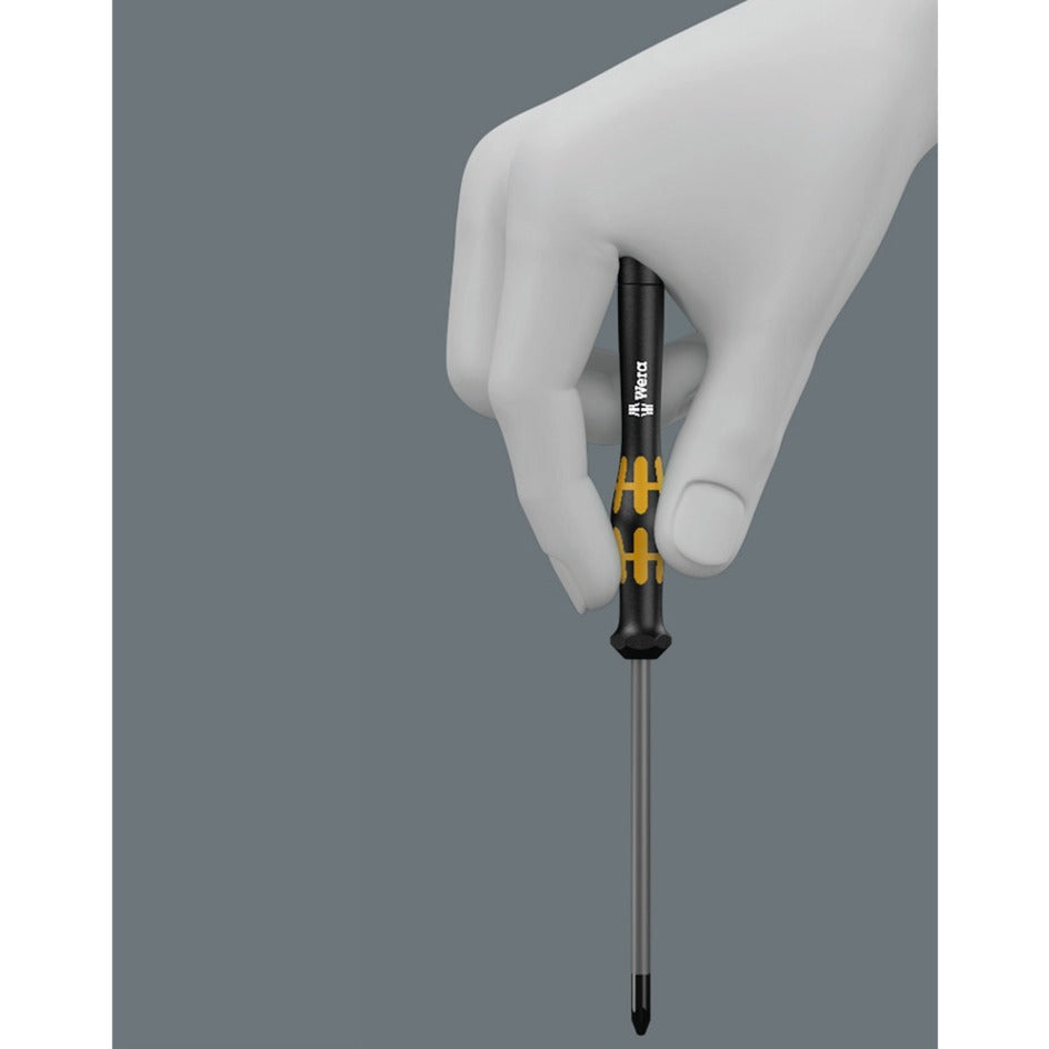Wera set di cacciaviti micro ESD con supporto (nero giallo, 6 pezzi)