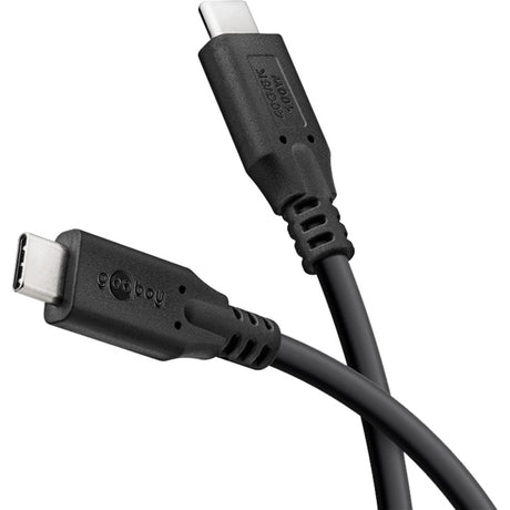 Goobay USB-C 4.0 > Cavo USB-C (nero, 1,5 metri)