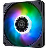 Ventola per case Silverstone air slimmer 120 argb (nera, 120 x 120 x 15 mm, pwm)