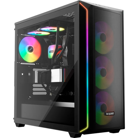 Silenzio! ventole light Wings LX PWM RGB (nere, 3 pezzi, 120 x 120 x 25 mm)