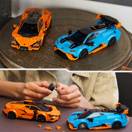Lego® Speed Champions Lamborghini Revuelto e Huracán Sto - 77238
