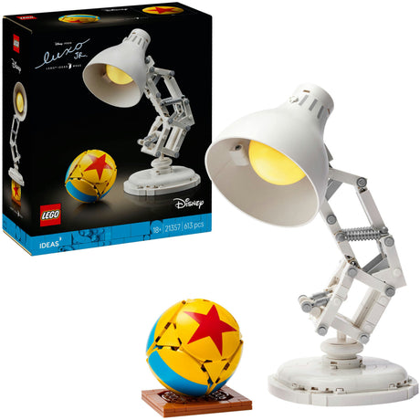 Lego® ideas disney pixar luxo jr. modello da esposizione - 21357