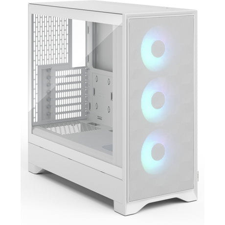 Custodia midi tower rgb fractal design pop 2 air (bianco | 1x usb-a | 1x usb-c | rgb | vetro temperato)