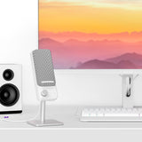 Microfono Nzxt Capsule Elite (bianco, RGB, USB-C)