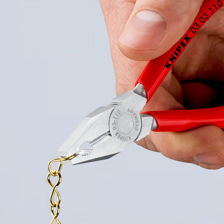 Pinza universale Knipex mini pinza universale (rossa)