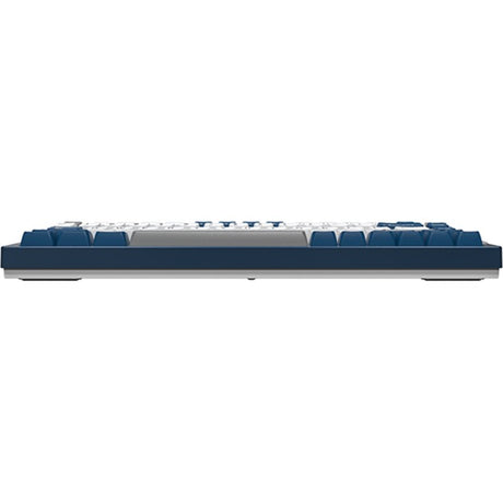 Tastiera meccanica Montech mkey pro Freedom rgb (blu scuro, layout us (qwerty), gateron g pro marrone, 75%, hot-swapable, rgb, double-shot pbt, usb-c | 2.4 ghz | bluetooth 5.2)