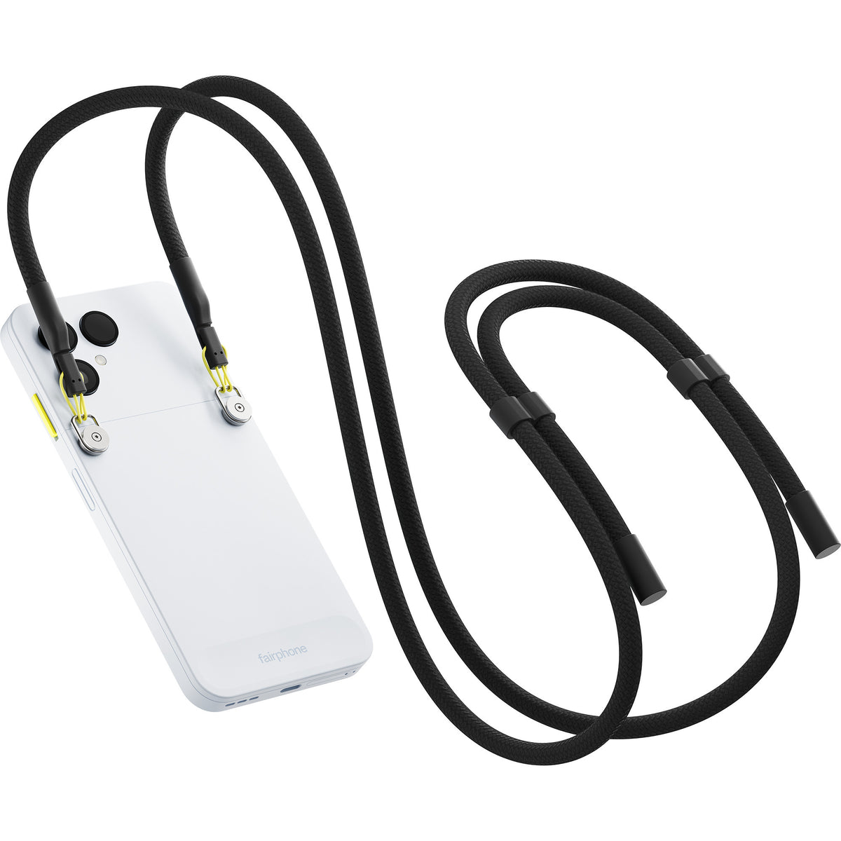 Porta smartphone con cavo telefonico Fairphone (gen. 6) (nero)