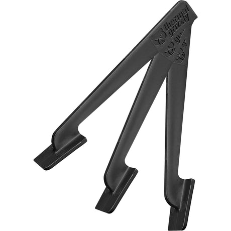 Spatola termica Grizzly Spatula Pro (confezione da 3) Spatola per stucco (nera, 3 pezzi)