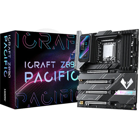 Scheda madre Maxsun MS-Icraft Z890 Pacific Socket 1851 (nera, RAID, 2,5 GB-LAN, WLAN, BT, audio, ATX)