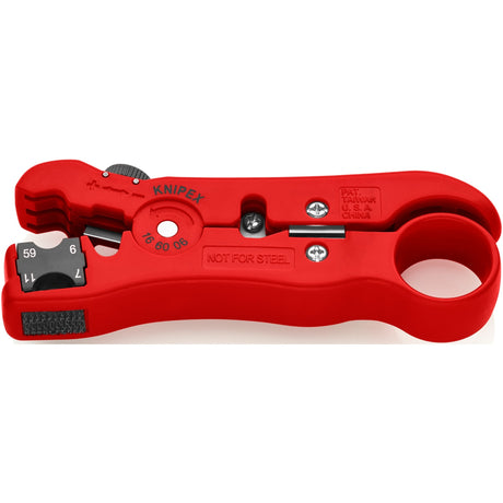 Pinza spelafili Knipex per cavi coassiali e dati