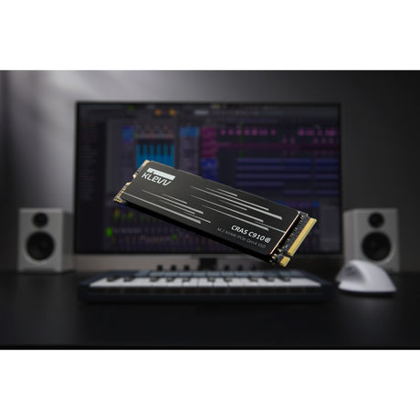 Klevv cras c910g 4 tb SSD (nero, k04tbm2sp0-10g, pcie gen 4.0 x4, nvme 2.0)
