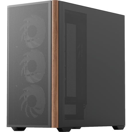 Custodia mini tower Aerocool b301a (nera | 1x USB-A | 1x USB-C | RGB)
