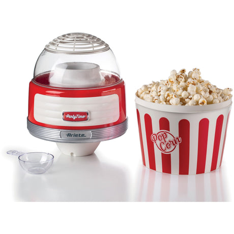 Ariete Party Time Pop Corn XL Macchina 2957 00 macchina per popcorn (rosso bianco)