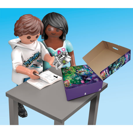 Playmobil ayuma - giocattolo costruibile con fonte di energia magica (70800)