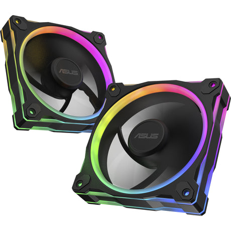 Ventola Asus prime mr120 argb - ventole per case in confezione tripla (nero, 3 pezzi, 120 x 120 x 28 mm, 3 pezzi)