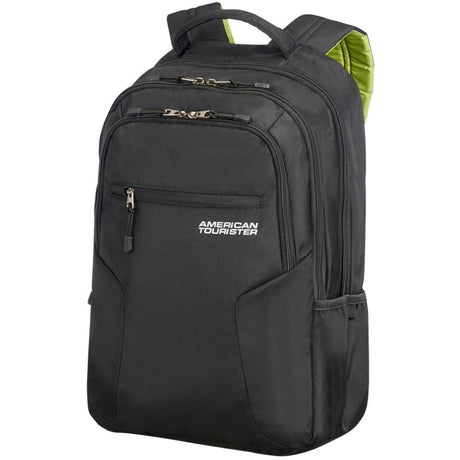 Samsonite american tourer urban groove 6 zaino 15.6 pollici (nero verde chiaro)
