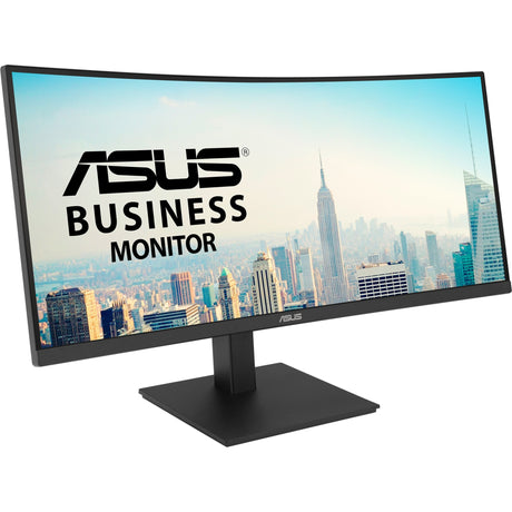 Monitor ultrawide curvo Asus va34vcpsr 34 (nero, 100 Hz, HDMI, porta display, audio, LAN, USB-C)