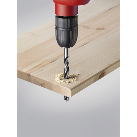 Punta elicoidale per legno Kwb da 3 mm