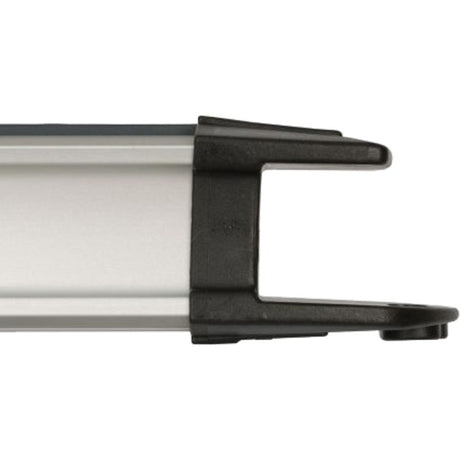 Ciabatta duo a 16 vie con tecnologia Brennerstuhl premium-alu-line (nero argento, 3 metri)