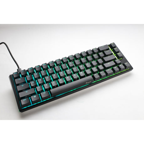 Ducky one 3 classic sf rgb tastiera meccanica (nera, layout us (qwerty), cherry mx brown, 65%, led rgb, double-shot pbt, hot-swapable, meccanica quack)
