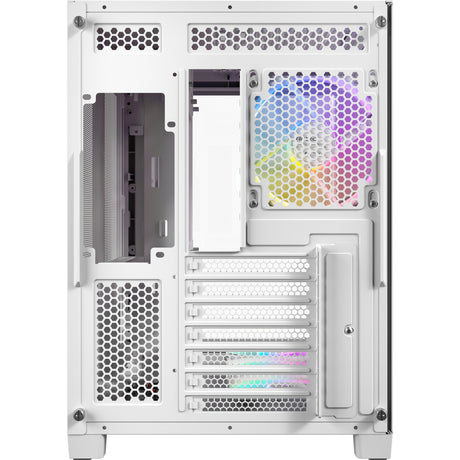 Custodia midi tower Antec c5 curve argb (bianco | 2x USB-A | 1x USB-C | vetro temperato)