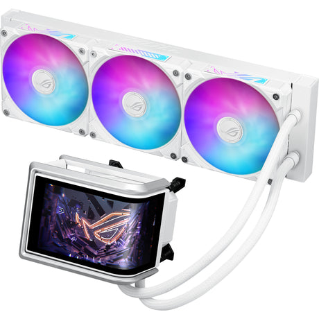 Asus rog ryuo iv 360 argb white edition waterkoeling (wit)
