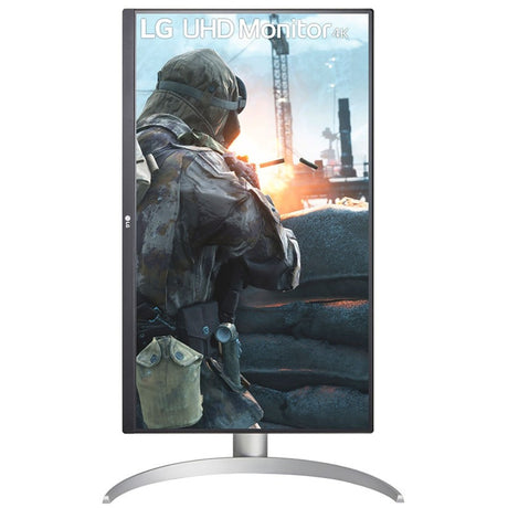 Monitor LG Ultrafine 27up650k-w 27 4k UHD (bianco argento, 2x HDMI, porta display)